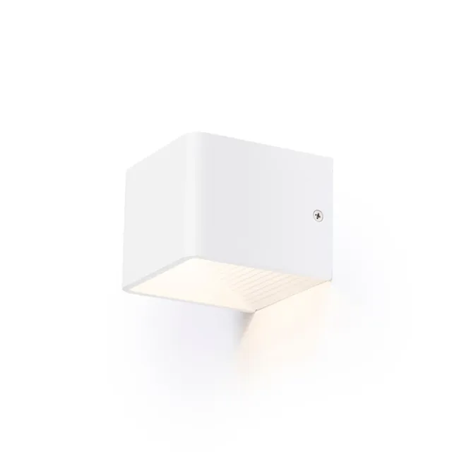 Rendl Onyx aplica perete alba LED up-down exterior