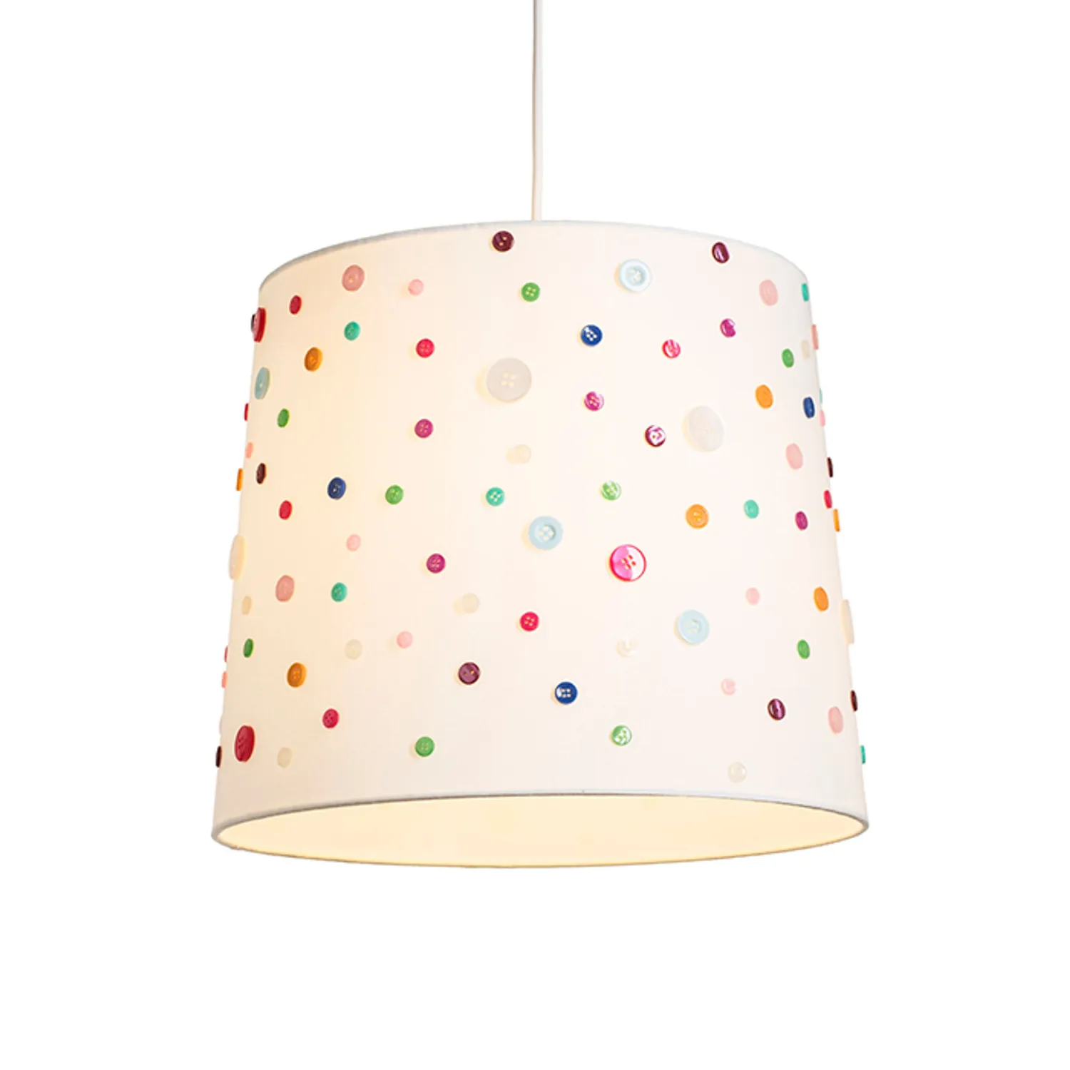 Rendl Light Studio Delisa 35 abajur cu nasturi colorati