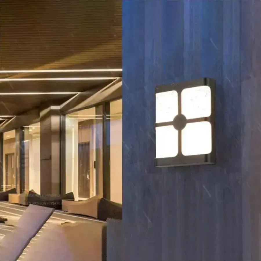 Alessandro Design Timeea aplică exterior neagră 18W