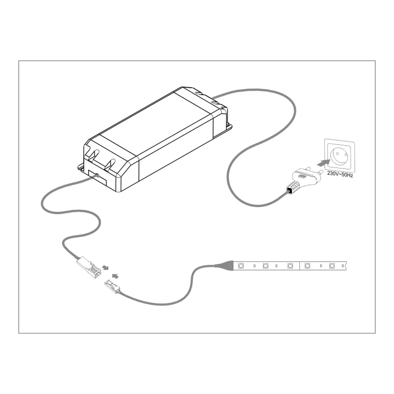 Furnika Led Driver 100W IP20 sursa LED interior
