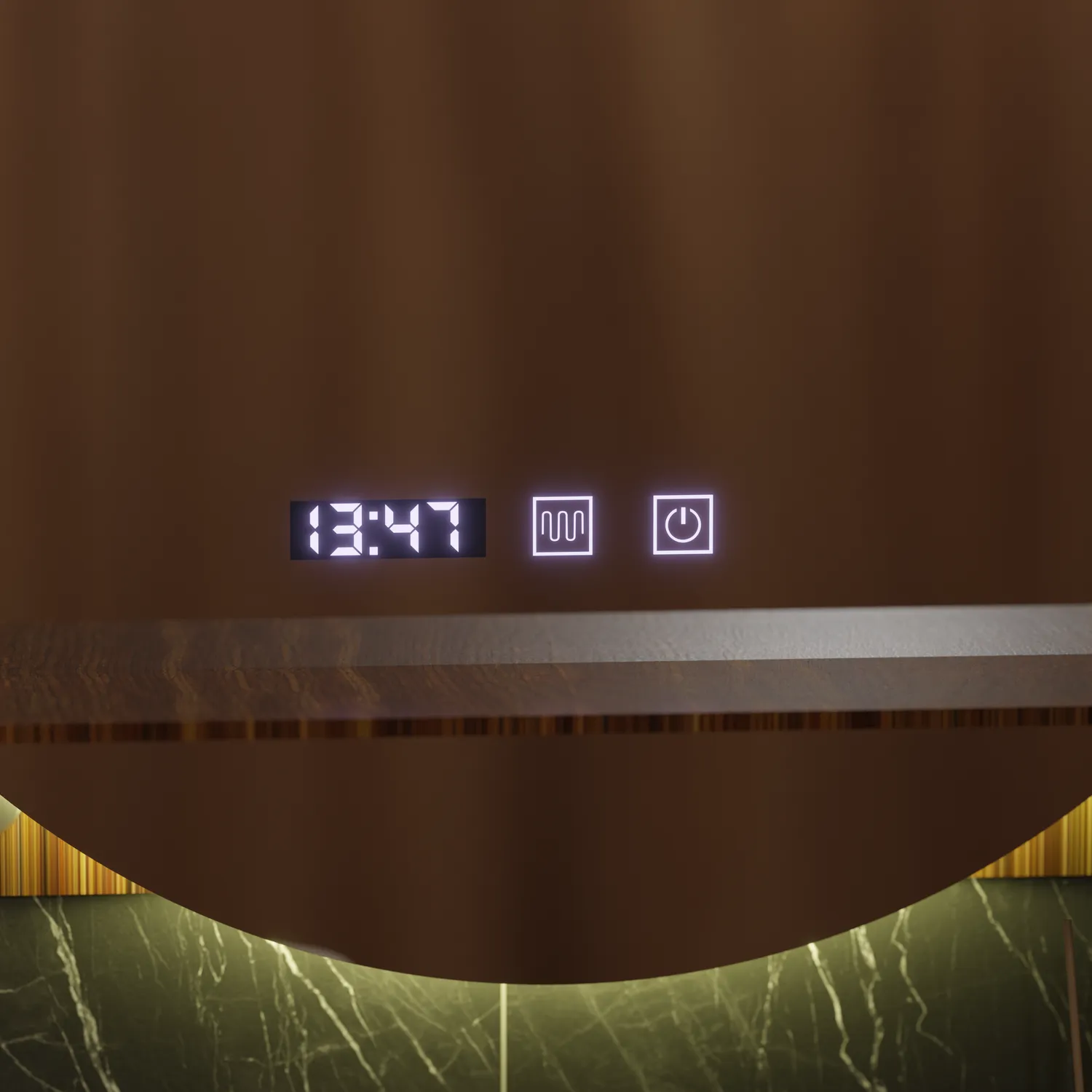 Alessandro Design Alfred oglindă LED baie 60x60 touch