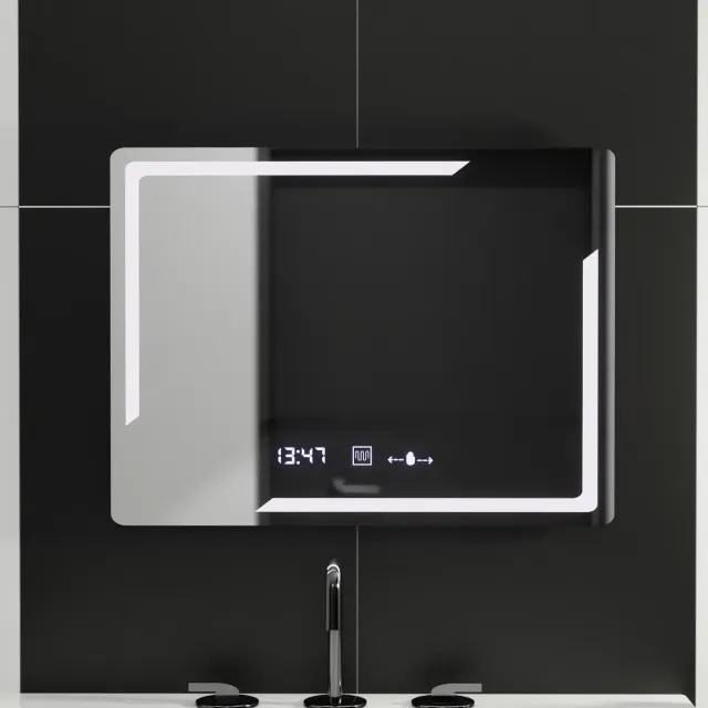 Alessandro Design Rayonnement Marcello oglinda LED 80x60cm