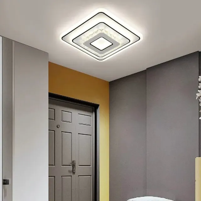 Alessandro Design Arabela lustra LED cristal alba 40W
