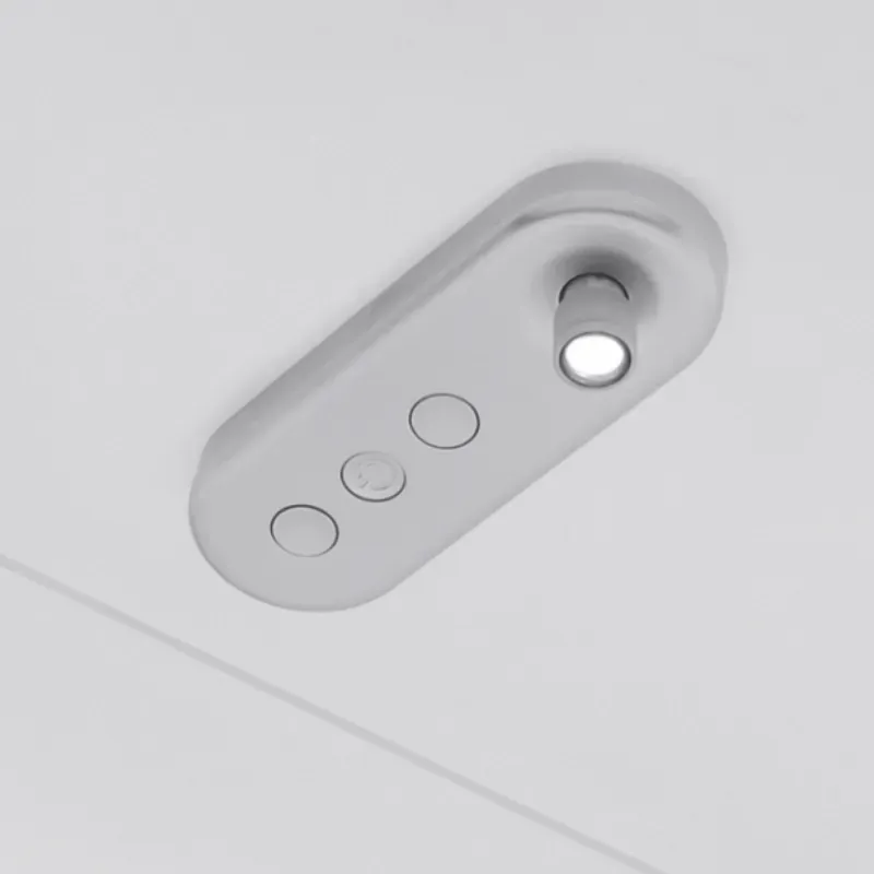 Furnika Maya H corp de iluminat 2m negru suspendat