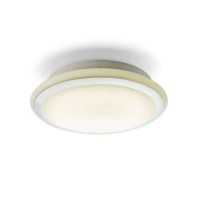 Rendl AREA plafoniera opal-crom 2D compacta