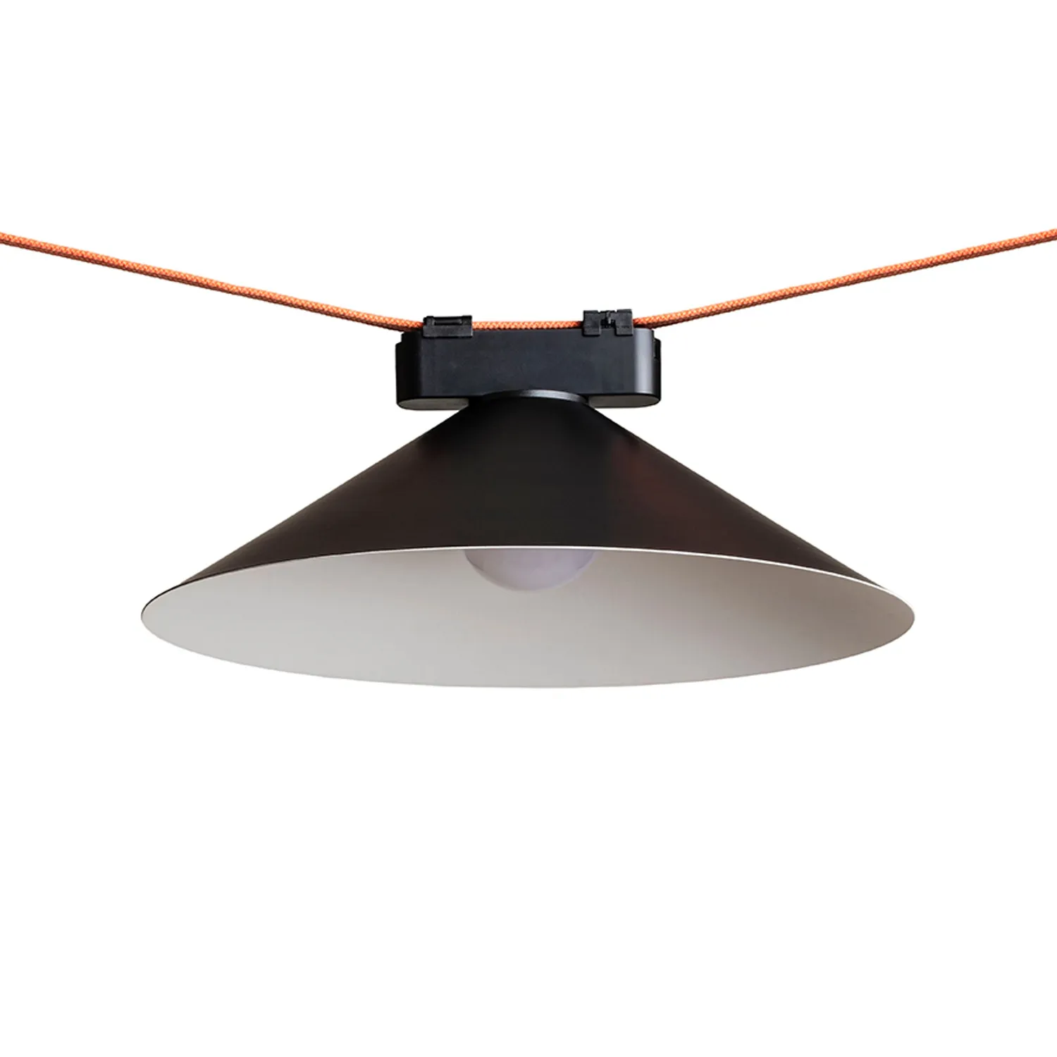 Rendl Flan 33 lampă WAVE 24V negru-alb dimabilă