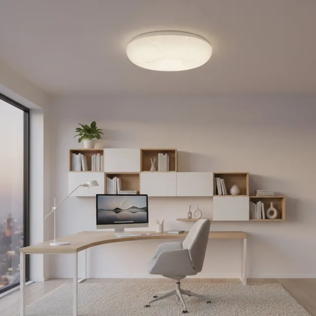 Alessandro Design plafoniera LED 35cm 31W alba 3 culori