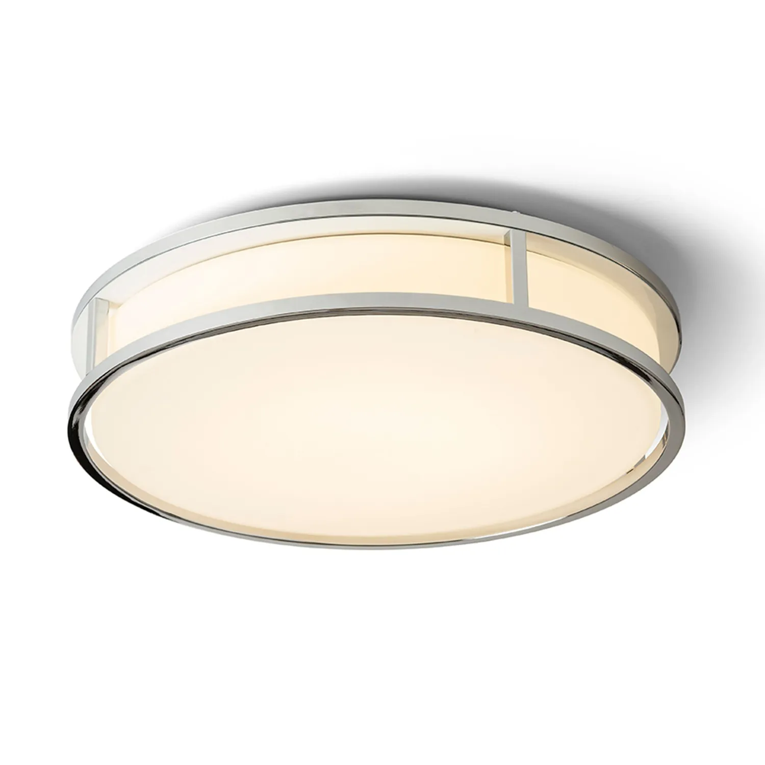 Rendl Grande LED 35 plafoniera baie opal crom LED integrat