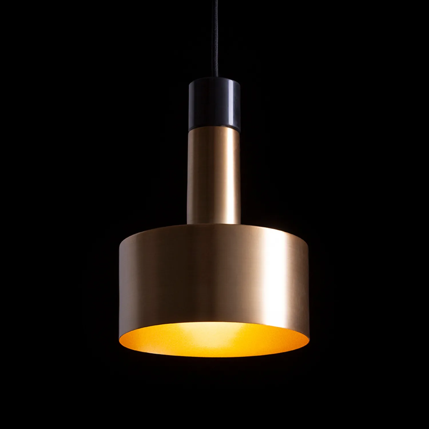 Rendl Light Studio Divina pendul alama E27 marmura neagra
