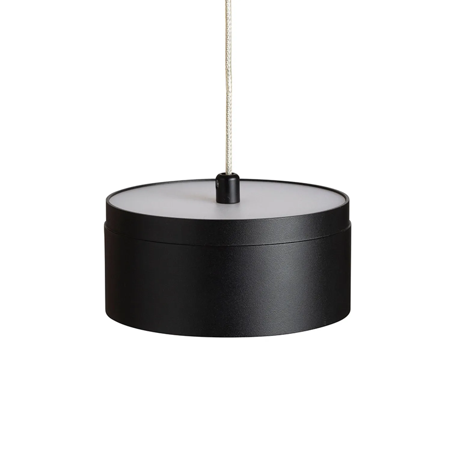 Rendl Light Studio Sfera pendul LED negru-alb up-down