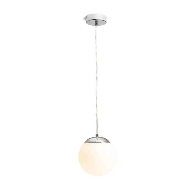 Rendl Bolly Pendel lampa suspendata opal crom pentru baie
