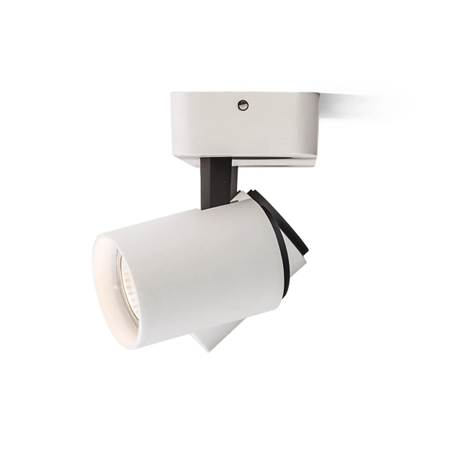 Rendl Dugme II spot aplicat alb antracit metal