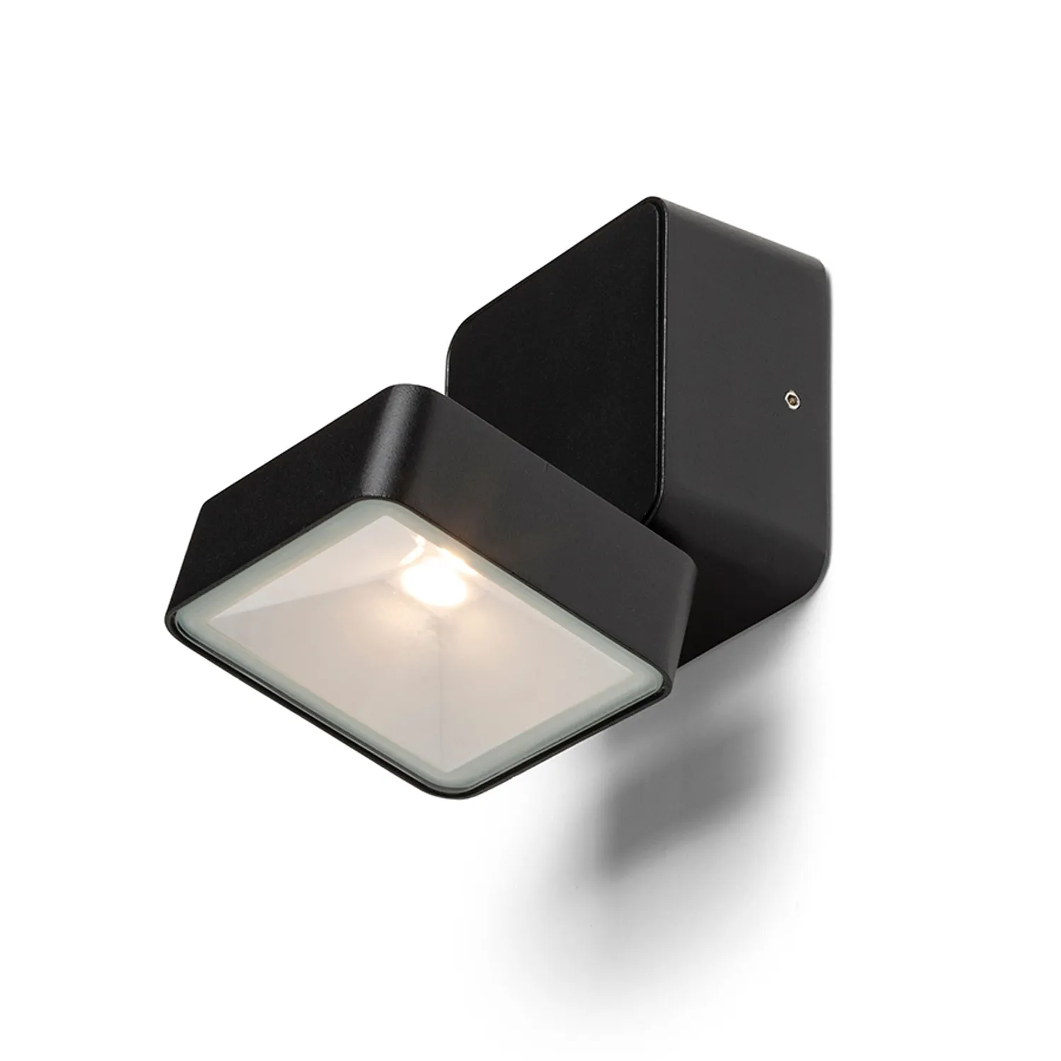 Rendl Flavio SQ spot LED exterior negru pentru perete