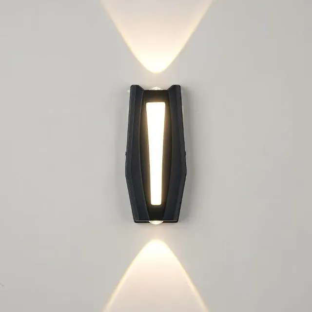 Alessandro Design AX218 aplica LED 2x8W neagra 3000K