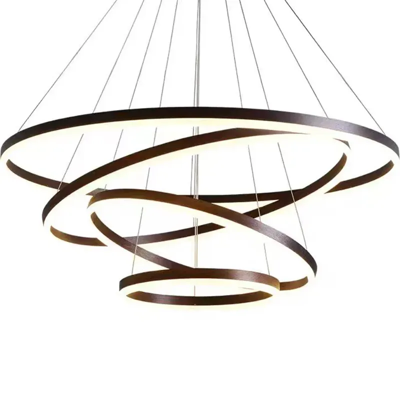 Alessandro Design CASIANA lustra LED 130W neagra 4 cercuri