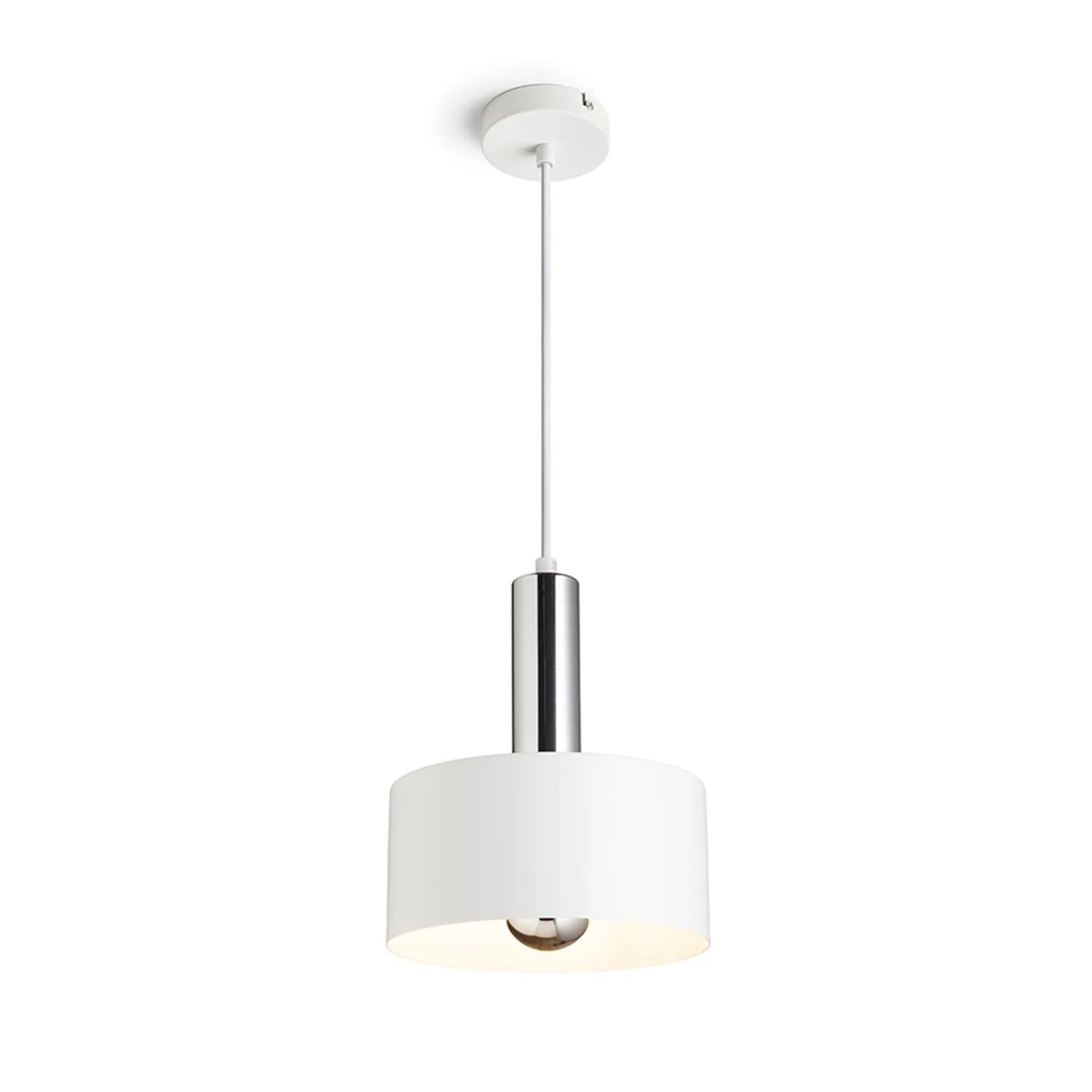 Rendl Light Studio Giulia 20 Pendul alb crom