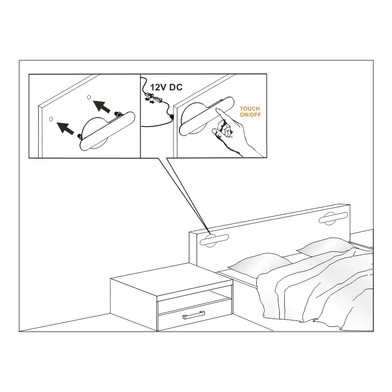Furnika Inline P1 profil LED incastrat