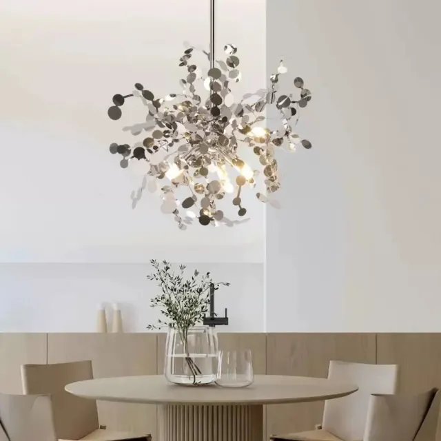 Alessandro Design Cain lustra 3xG9 argintie 40cm modulara