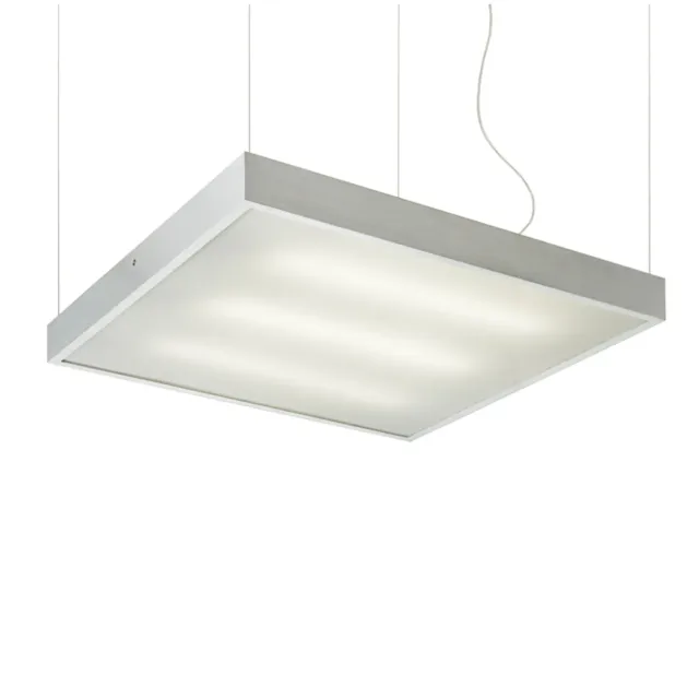 Rendl Structural 55x55 lustră aluminiu periat birou