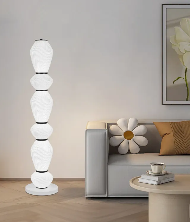 Alessandro Design LP510/6BK lampadar LED negru 82W 120cm