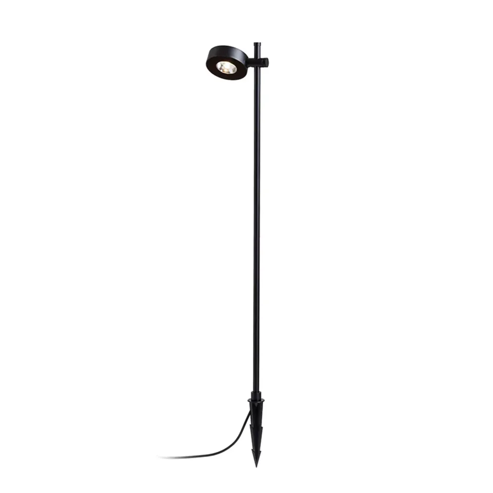 Rendl Katona spot gradina cu tarus negru LED