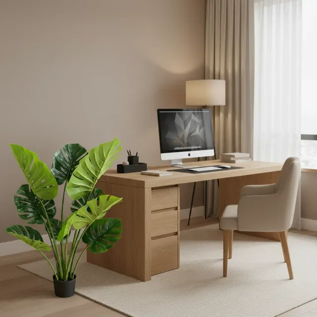 Alessandro Design Monstera planta artificiala 120cm verde