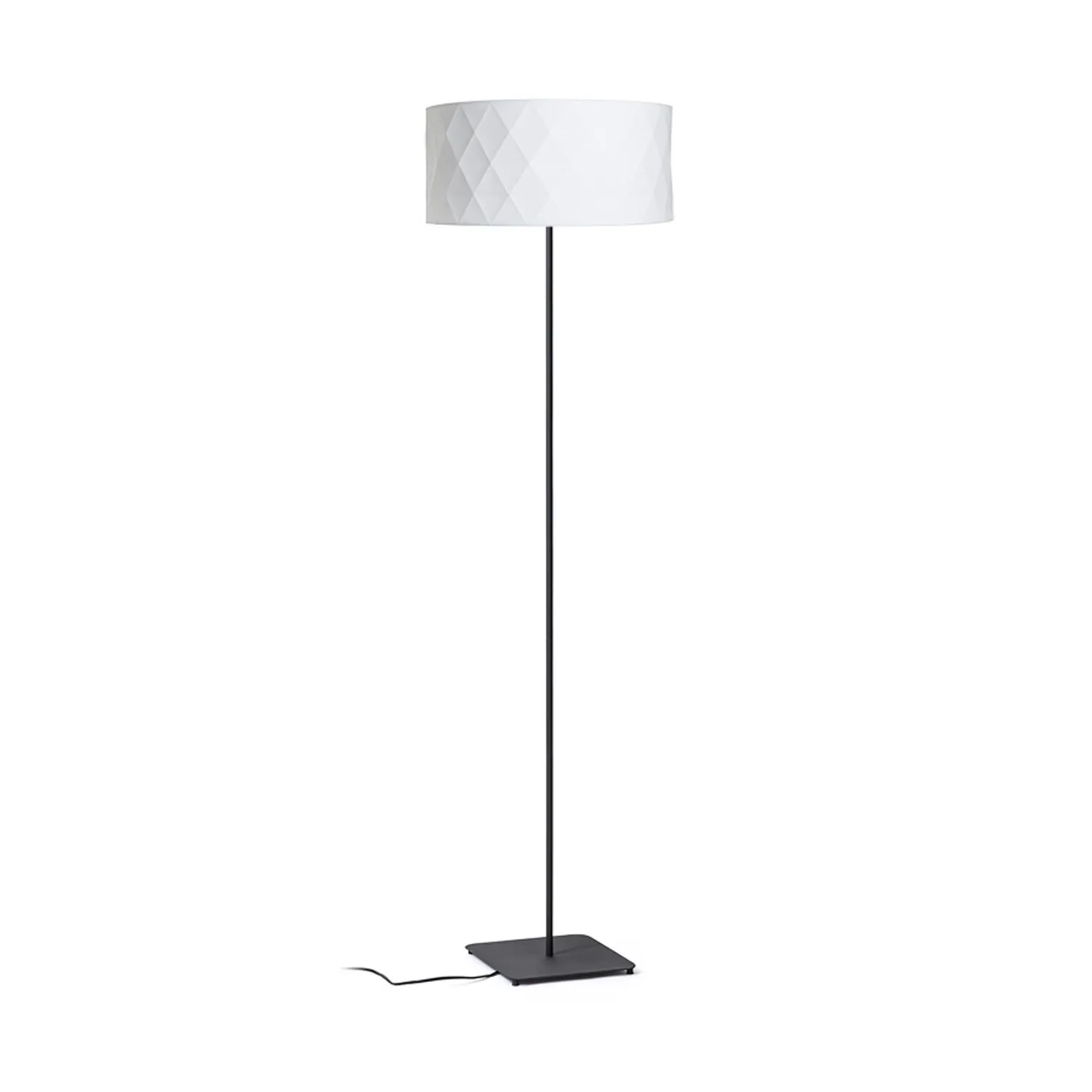 Rendl Cortina Jakaranda lampadar negru textil E27