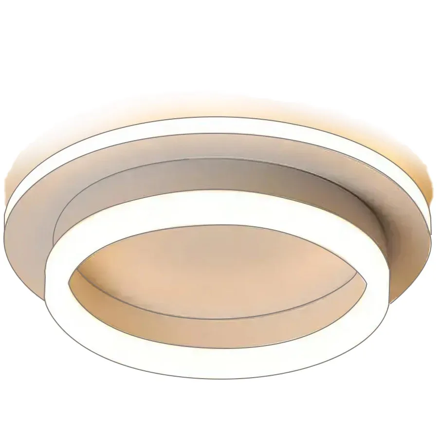 Alessandro Design Modern 26W lustra LED alba 20cm rotunda