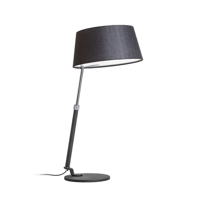 Rendl Light Studio Ritzy Bord lampă masă negru crom E27