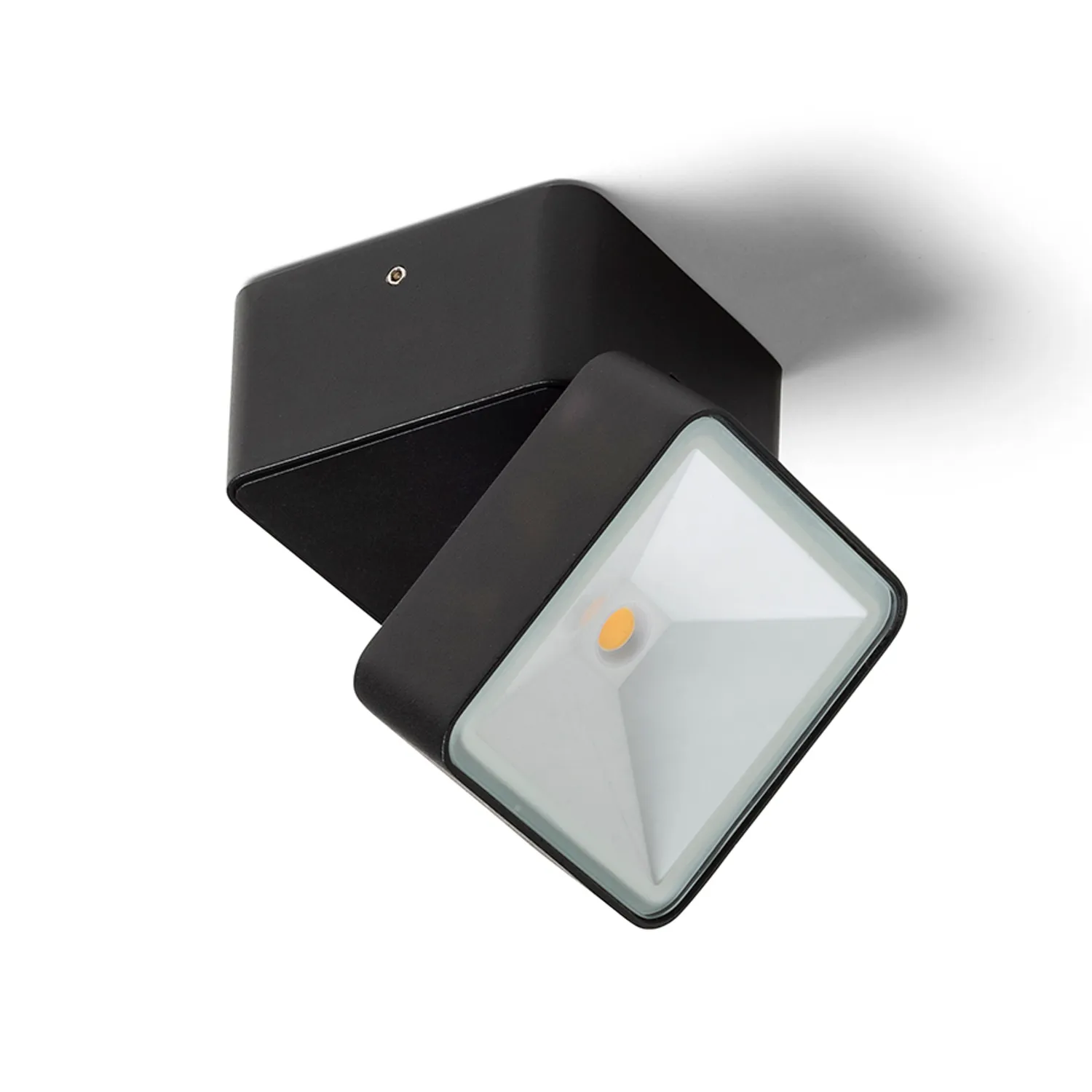 Rendl Flavio SQ spot LED exterior negru pentru perete