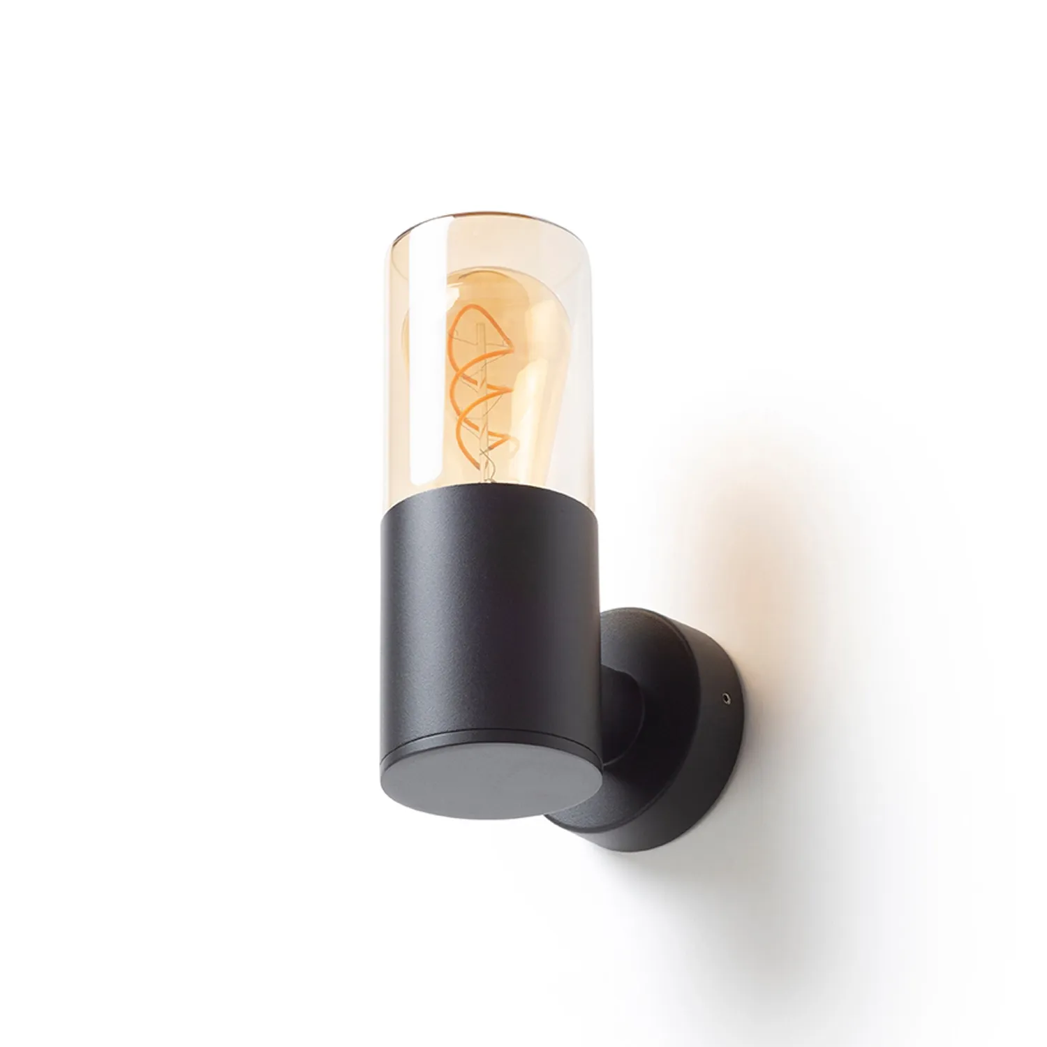 Rendl Light Studio Quinn Vagg aplica exterior E27 neagra