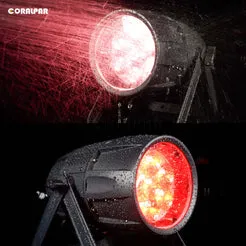 Coralpar 7x40W proiector par LED exterior IP65 RGBW