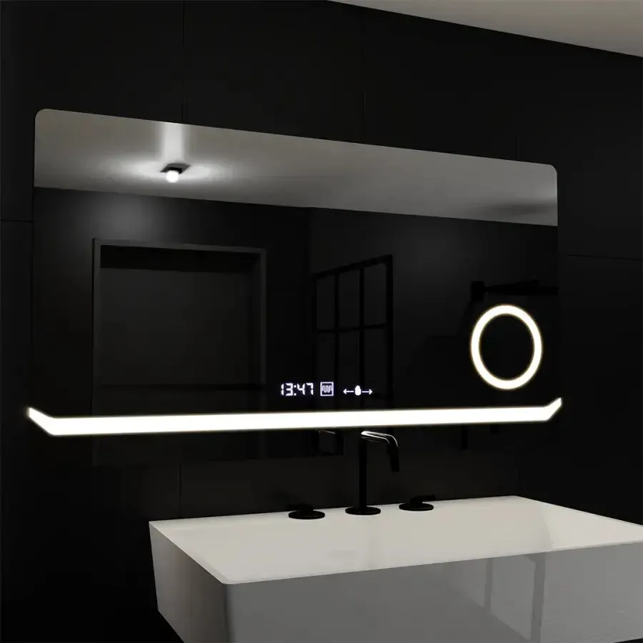 Alessandro Design Marcello oglindă LED baie 80x60cm dimabilă