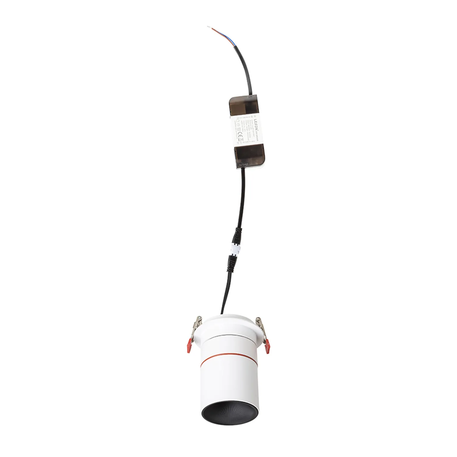 Rendl Augusta spot incastrat LED alb-negru tilt