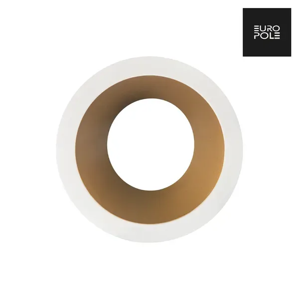 Aurora LED UP Universal ramă spot rotundă alb-auriu