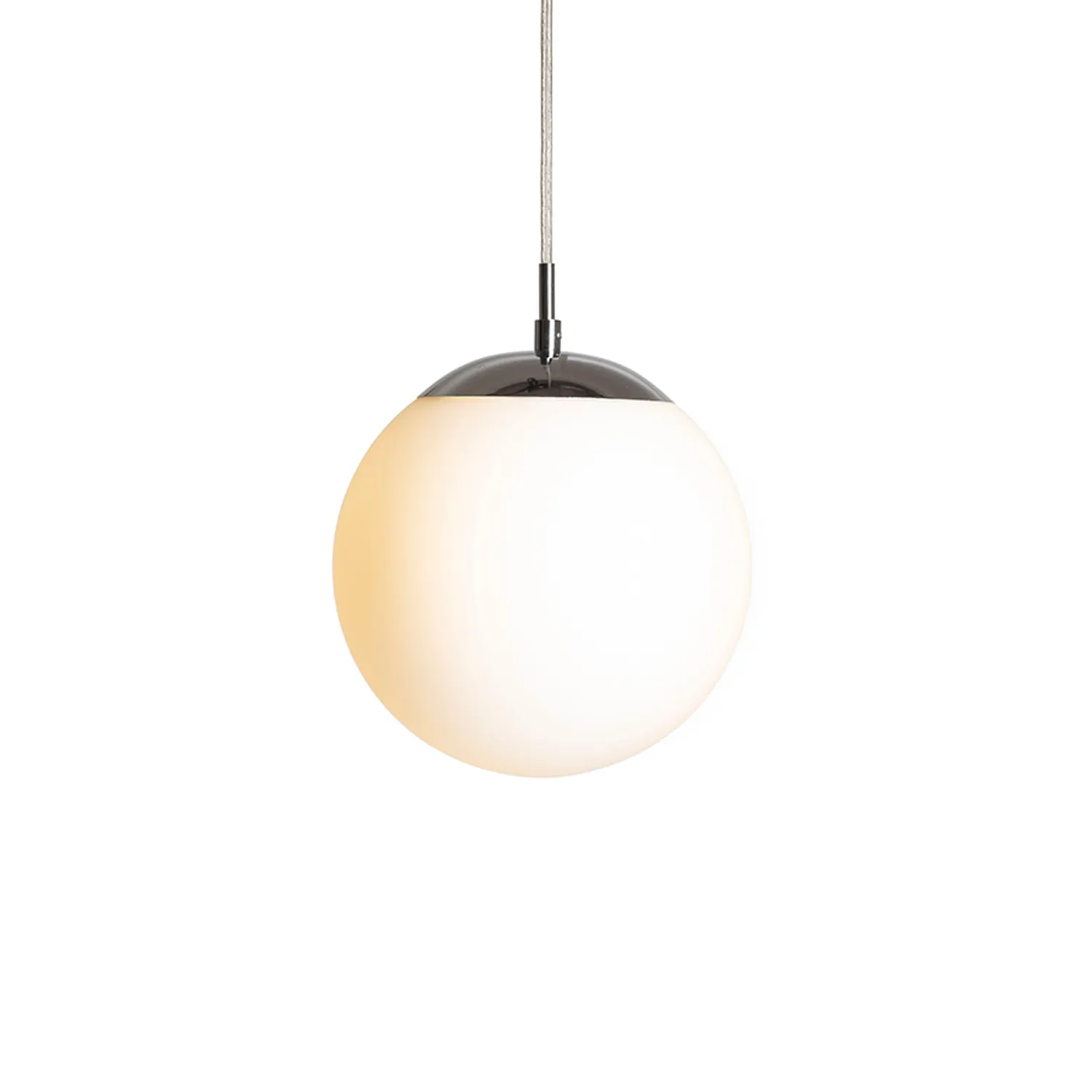 Rendl Luna 20 pendul sticlă opal-crom