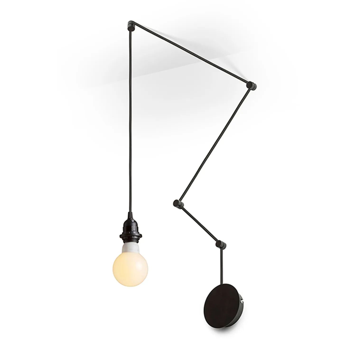 Rendl Light Studio Spider I suspensie negru 4 brate