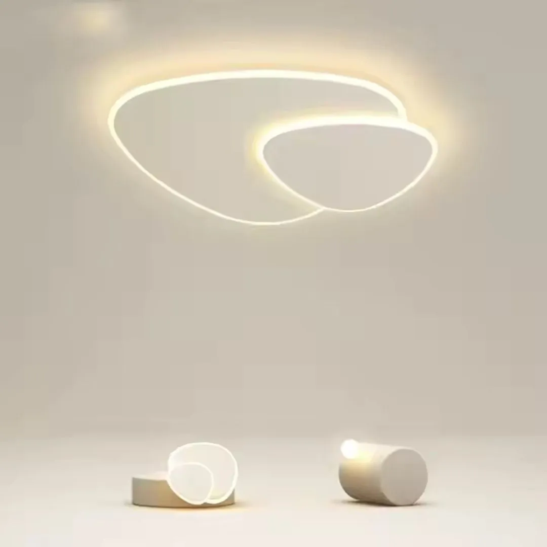 Alessandro Design Futura Lumina lustra LED ovala 66W alba