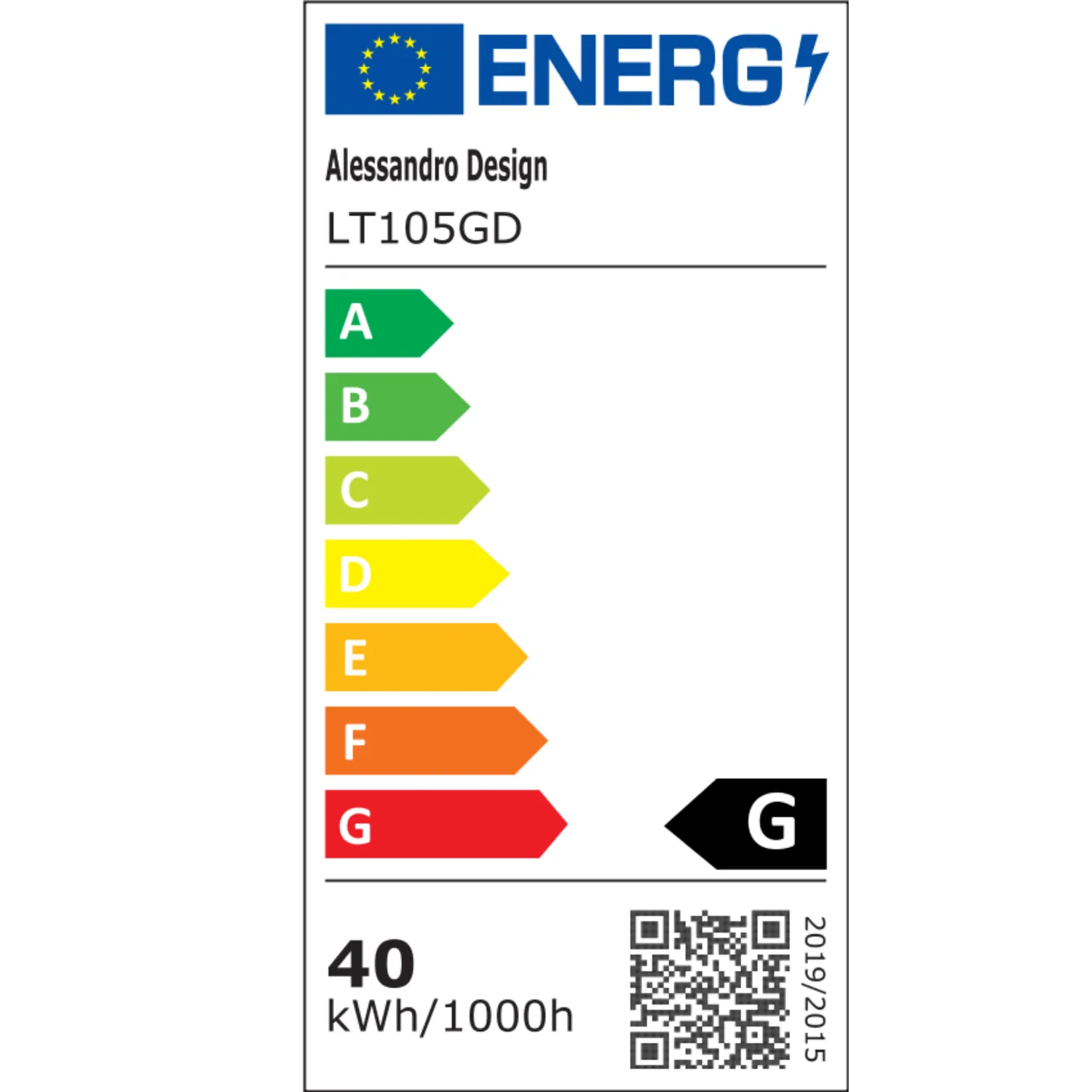 Alessandro Design CASSANDRA lustra LED 40W aurie dimabila