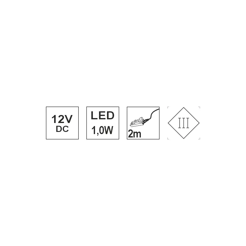 Furnika Zeta 4D spot LED incastrat pentru mobilier