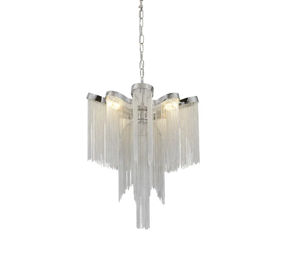 Alessandro Design Aurora lustra 4xE14 crom 43x68cm