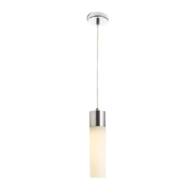 Rendl Light Studio Eight Pendel pendul sticla opal crom