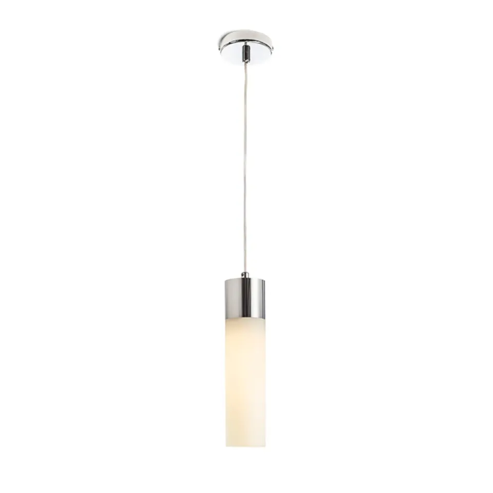 Rendl Light Studio Eight Pendel pendul sticla opal crom