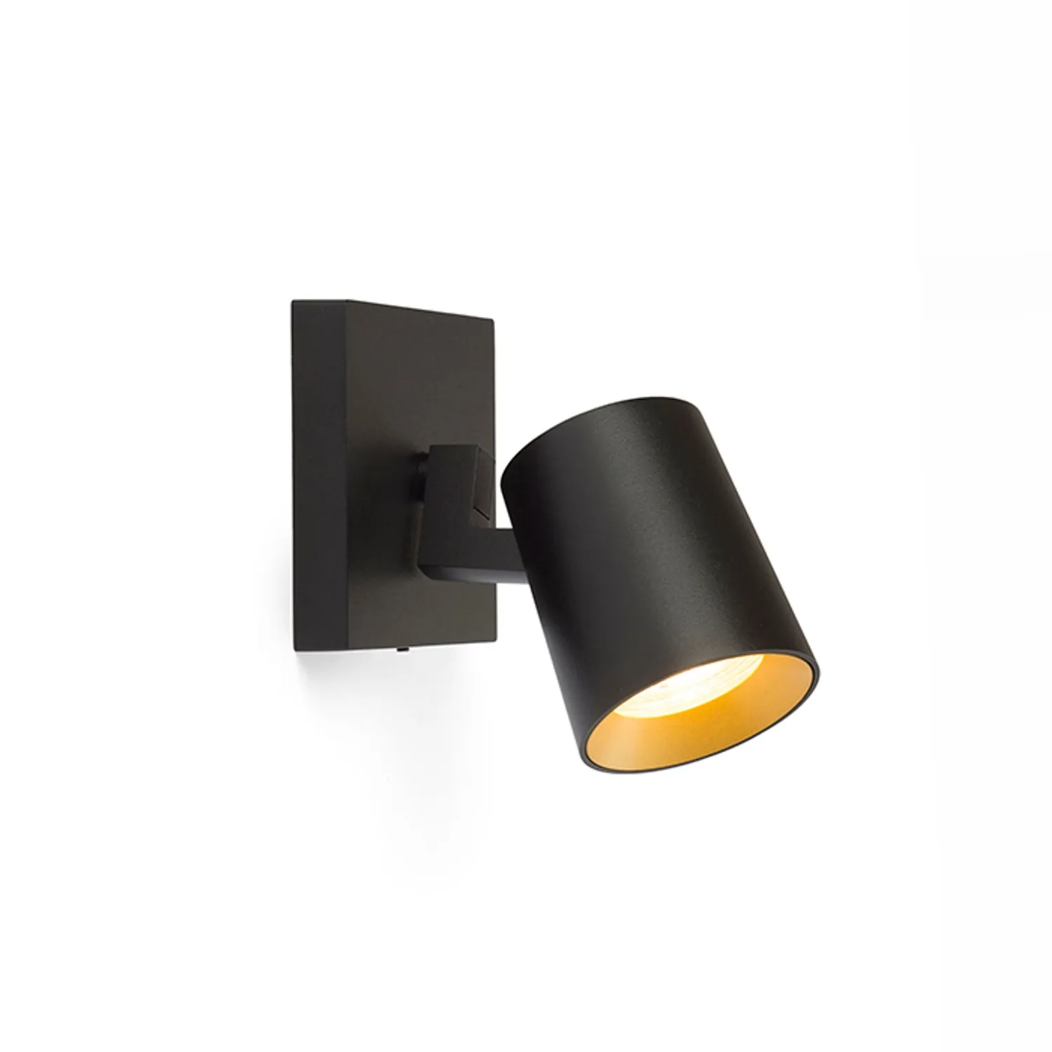 Rendl Light Studio Kenny I spot aplicat negru auriu