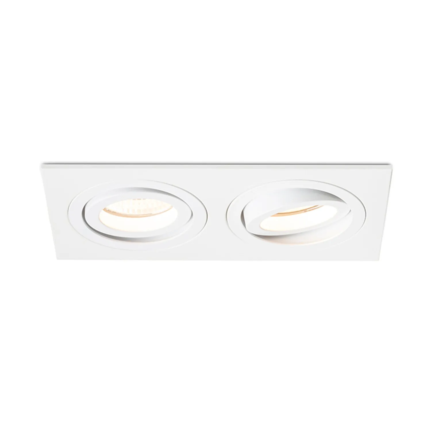 Rendl Pasadena GU10 SQ II spot incastrat alb orientabil