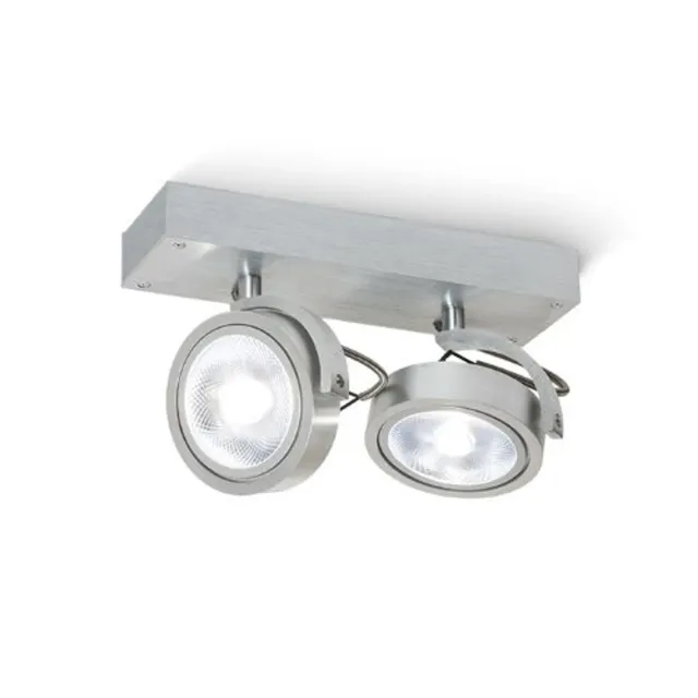 Rendl Light Studio Kelly II aplica aluminiu periat orientabila