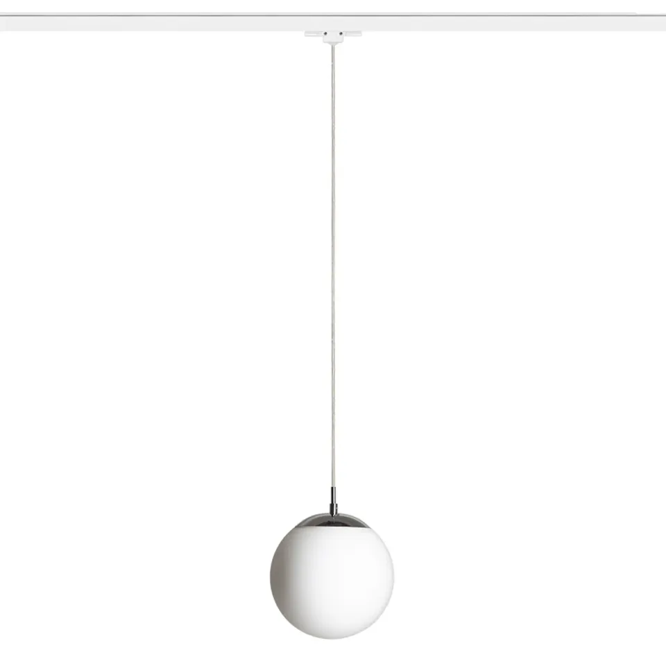 Rendl Light Studio Luna 20 pendul sina sticla opal crom