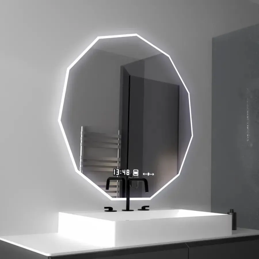 Alessandro Design Poligon Marcello oglinda LED 60cm senzor