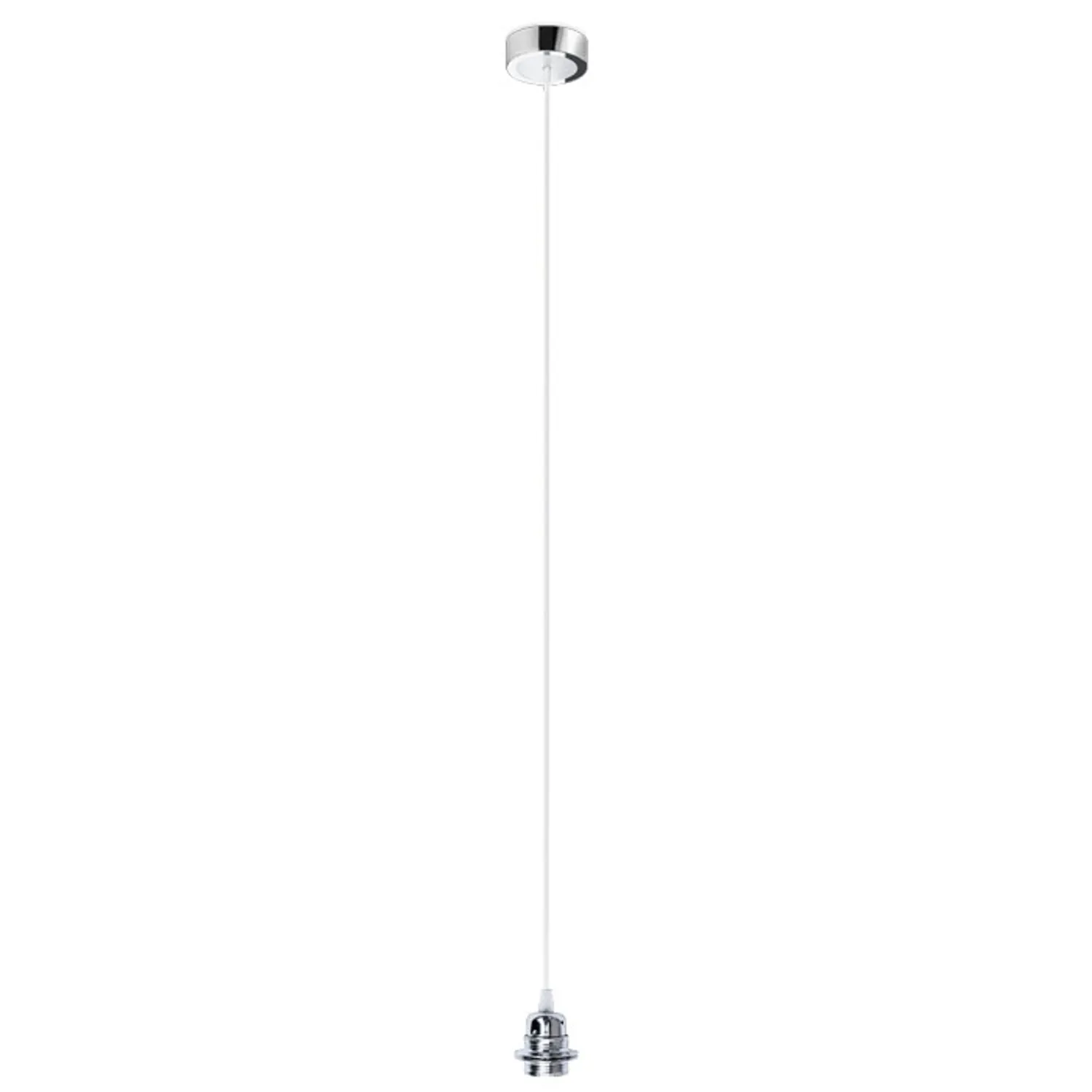Rendl Light Studio Hex Crom kit suspensie alb crom E27