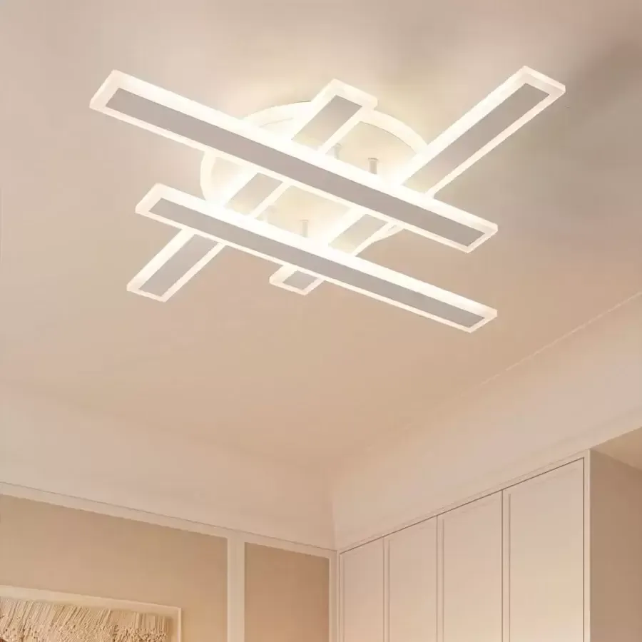 Alessandro Design Zyron Magno lustra LED 79W alba dimabila